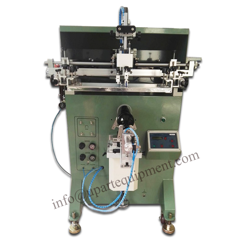 Commercial Printing Factory - เครื่องพิมพ์ซิลค์สกรีนสำหรับขวดไวน์ เครื่องพิมพ์ซิลค์สกรีนสำหรับภาชนะแก้ว เครื่องพิมพ์ซิลค์สกรีนแบบโค้งสำหรับโรงงาน เครื่องพิมพ์ซิลค์สกรีนสำหรับขวด