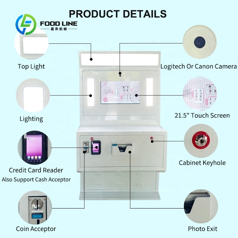 ตู้ถ่ายภาพเซลฟี่แบบกำหนดเองได้ - Commercial Photo Printing Kiosk บทวิจารณ์และราคา