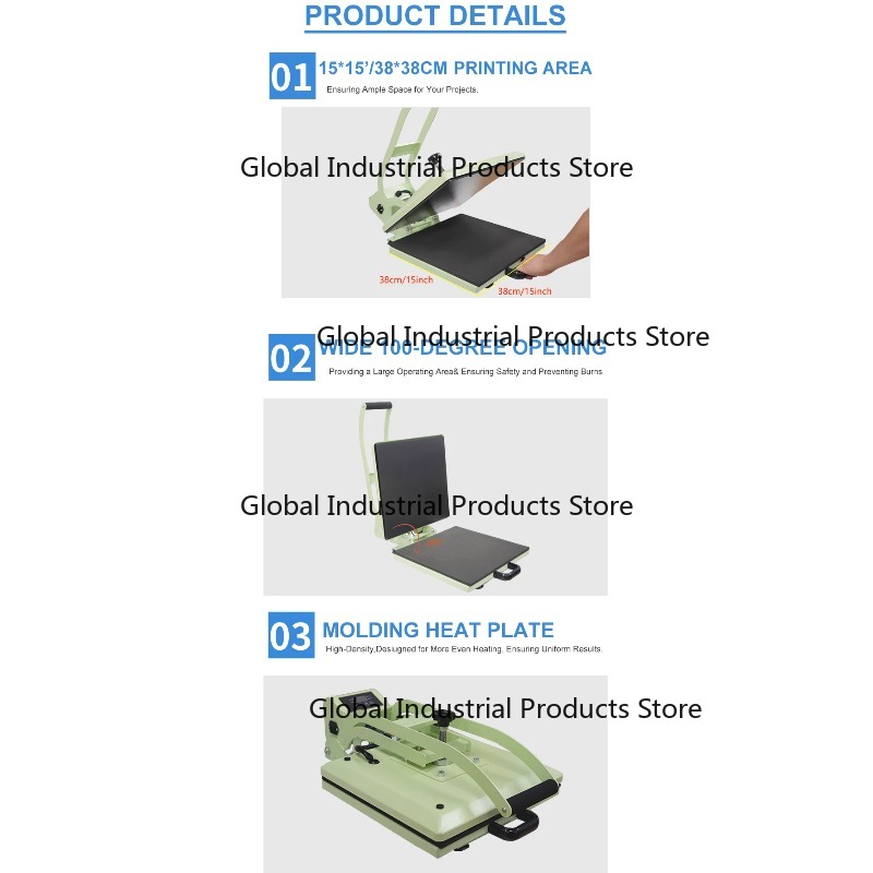เครื่องรีดร้อนแบบเปิดกว้าง 38x - Commercial Printing Factory บทวิจารณ์และราคา